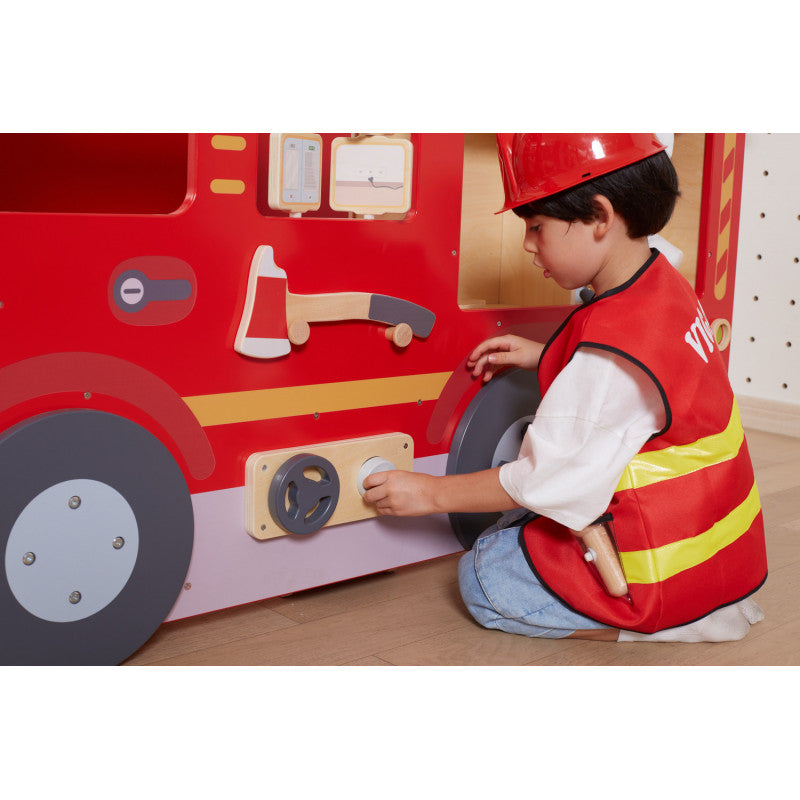 Centru de activitati gigant Masina de pompieri Super Fire Engine, Viga